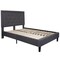 Flash Furniture Roxbury Full Platform Bed, Dark Gray SL-BK5-F-DG-GG - alternate 4